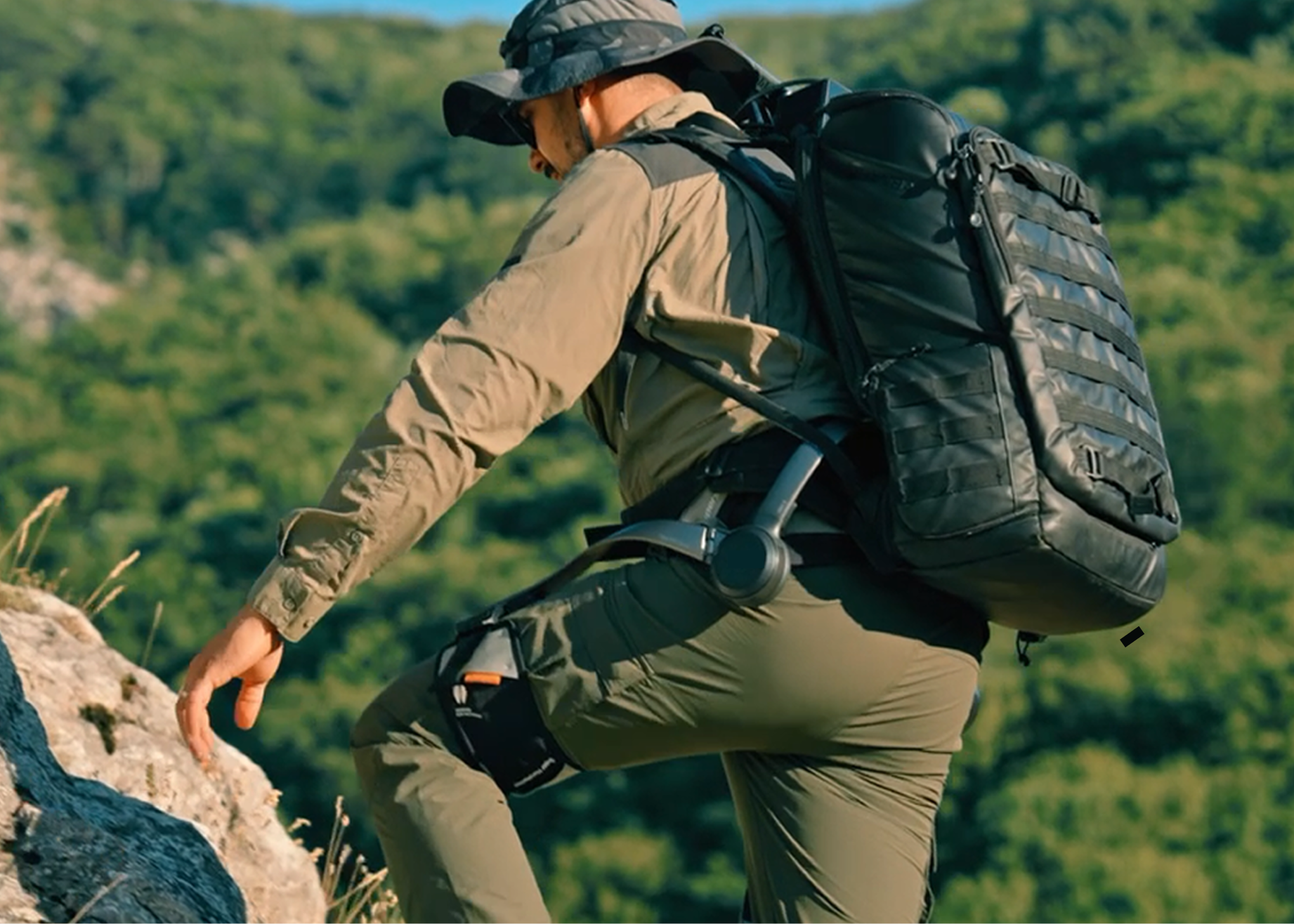 The Feeling of Support: How Hypershell Changes the Way People Move