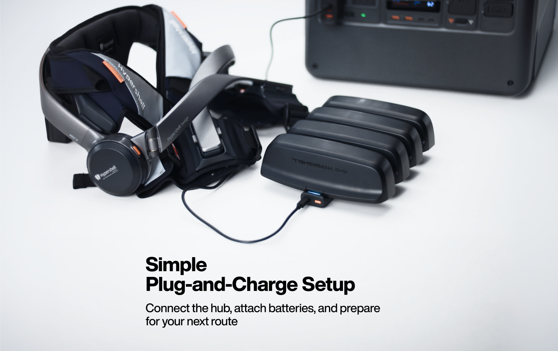 Hypershell 4-Port Charging Hub
